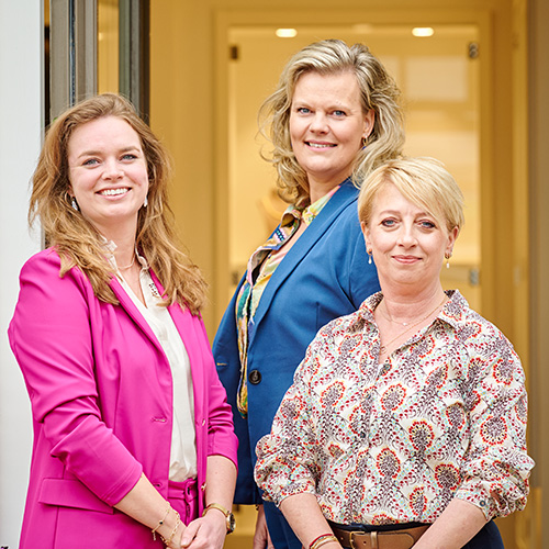Goudsmid Sandra, Jacqueline en Mirjam 